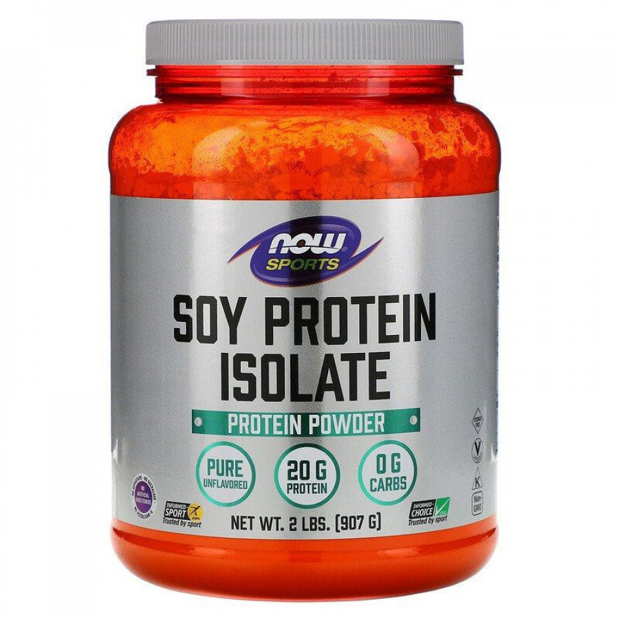 Изолят соевого протеина "Soy Protein Isolate" Now Foods, 907 г