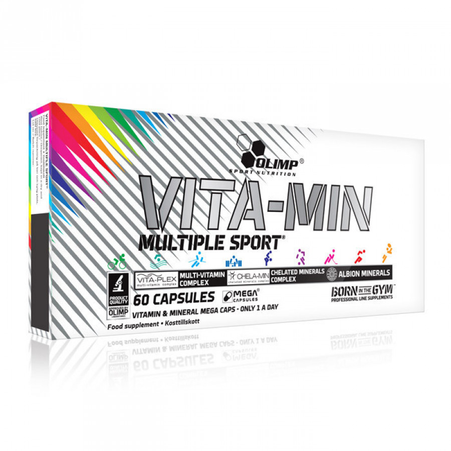 Мультивитамины для спортсменов "Vitamin Multiple Sport" OLIMP, 60 капсул