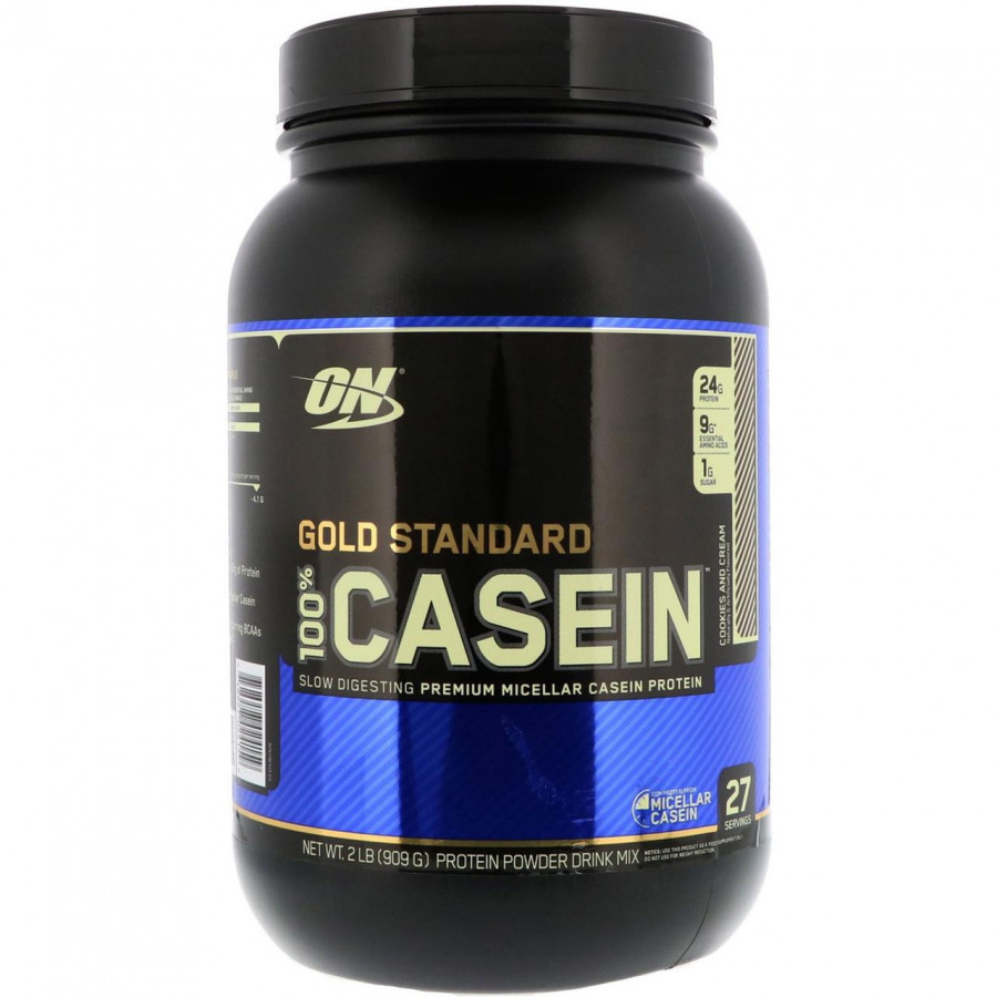 Казеин "100% Gold Standard Casein" Optimum Nutrition, ассортимент вкусов, 909 г