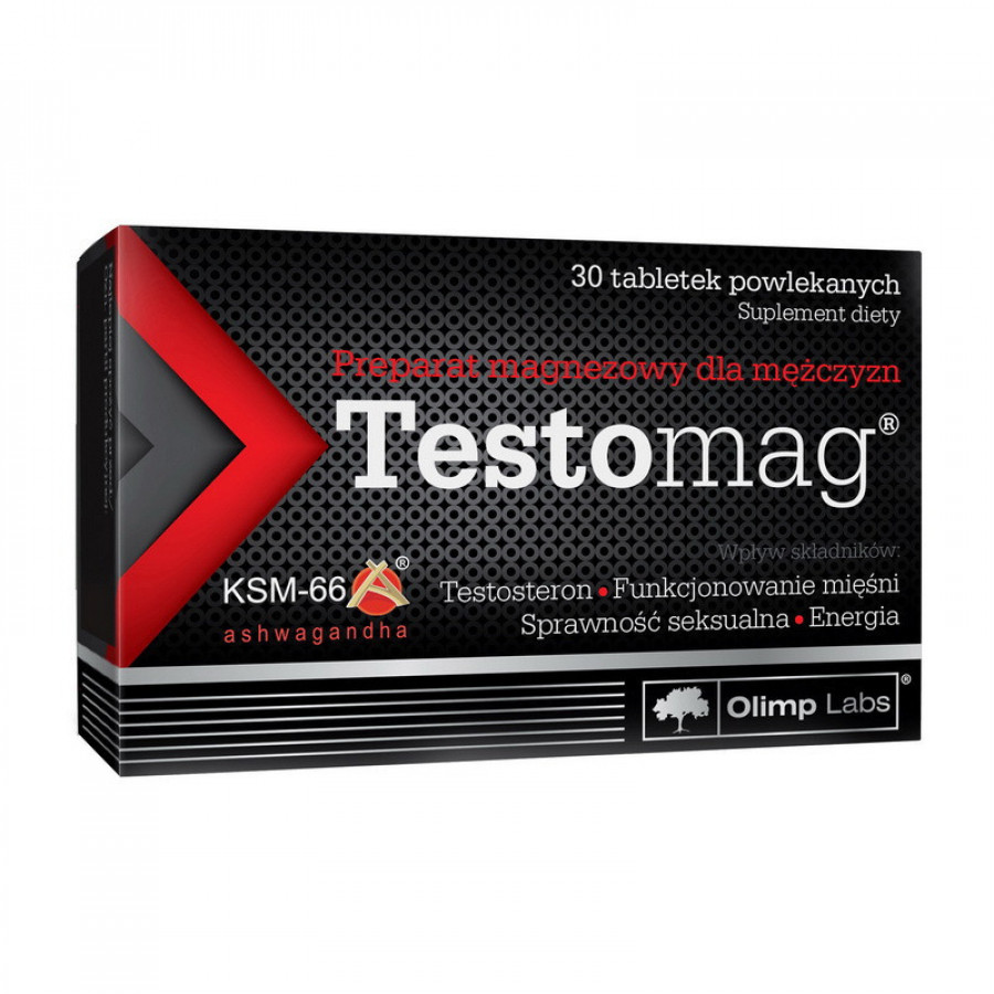Бустер тестостерона "Testomag" OLIMP, 30 таблеток
