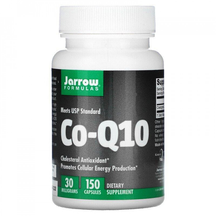 Коэнзим-Q10, 30 мг, Jarrow Formulas, 150 капсул