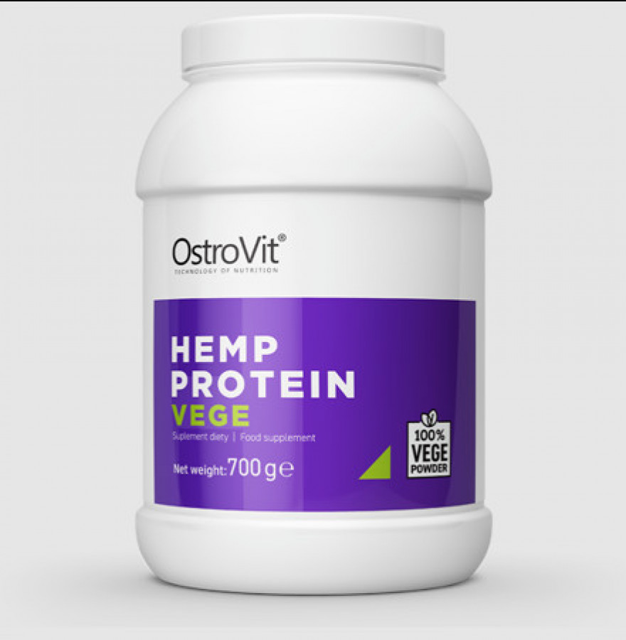 Конопляный протеин "Hemp Protein" OstroVit, натуральный вкус, 700 г