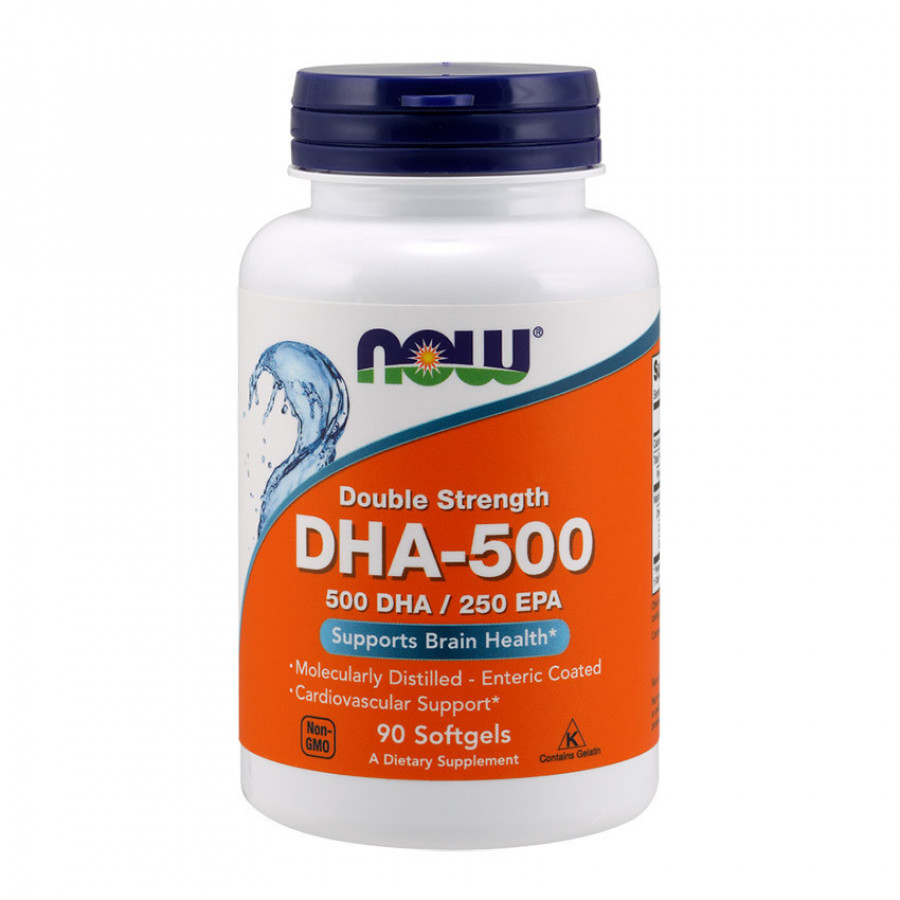ДГК-500 "DHA-500/250 EPA" Now Foods, 90 капсул