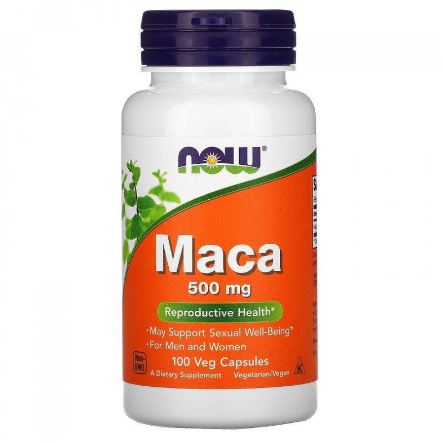 МАКА "Maca" Now Foods, 500 мг, 100 капсул