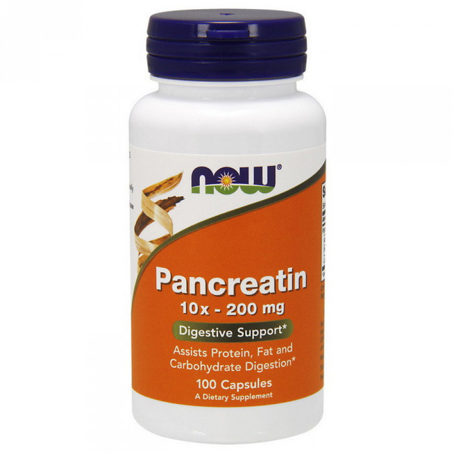 Панкреатин 2000 "Pancreatin 2000" Now Foods, 100 капсул