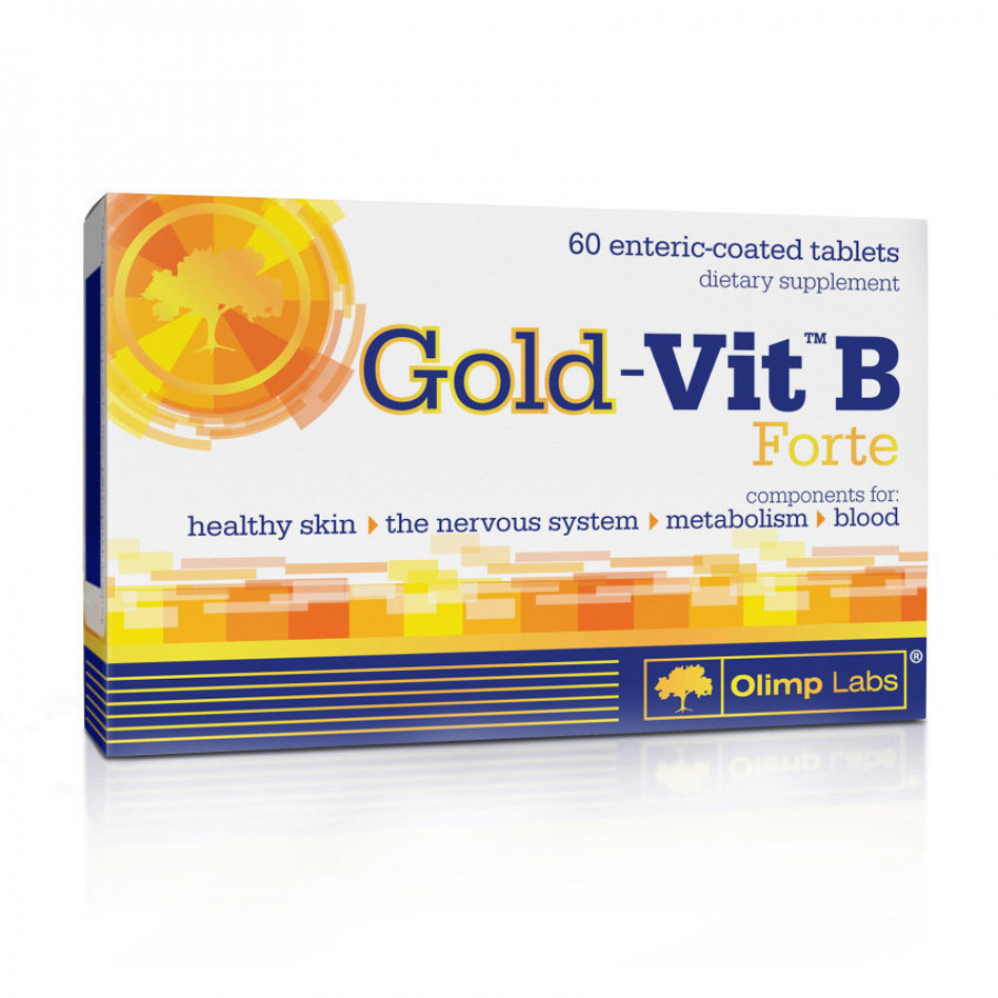 Комплекс витаминов группы B "Gold-Vit B forte" OLIMP, 60 таблеток