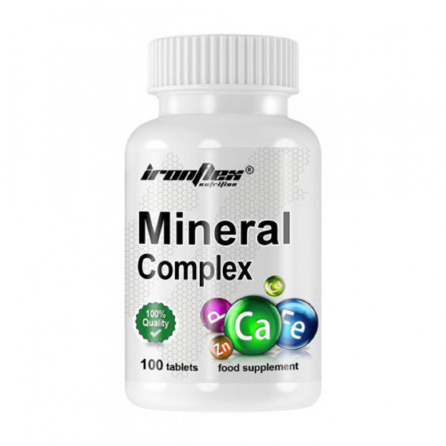 Мультиминеральный комплекс "Mineral Complex" IronFlex, 100 таблеток