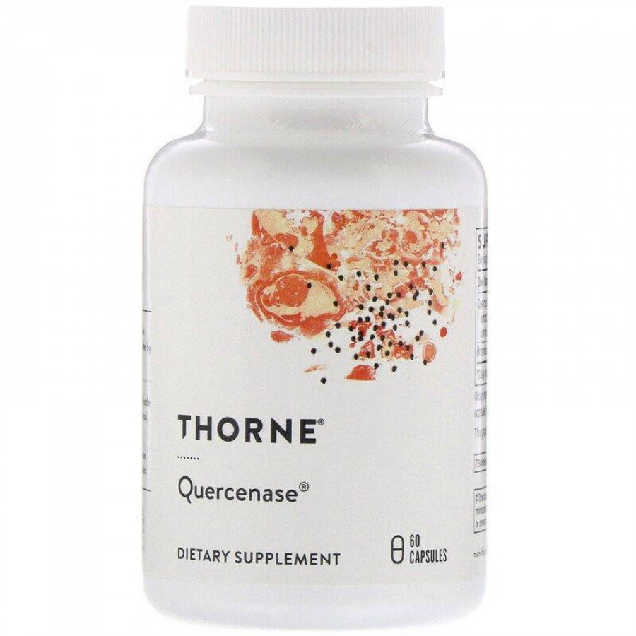 Фитосома кверцетина с бромелайном "Quercenase" Thorne Research, 60 капсул