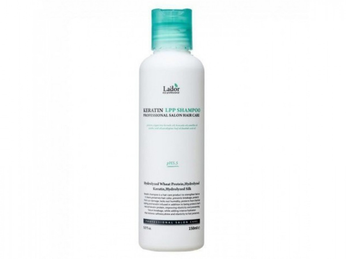 Шампунь  Keratin LPP Shampoo, Lador, кератиновый безсульфатный, 150 мл