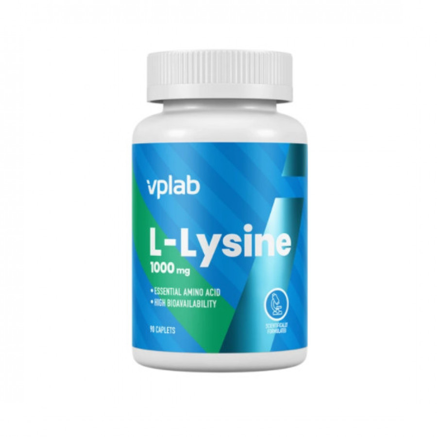 L-лизин "L-Lysine" VP Lab, 1000 мг, 90 таблеток