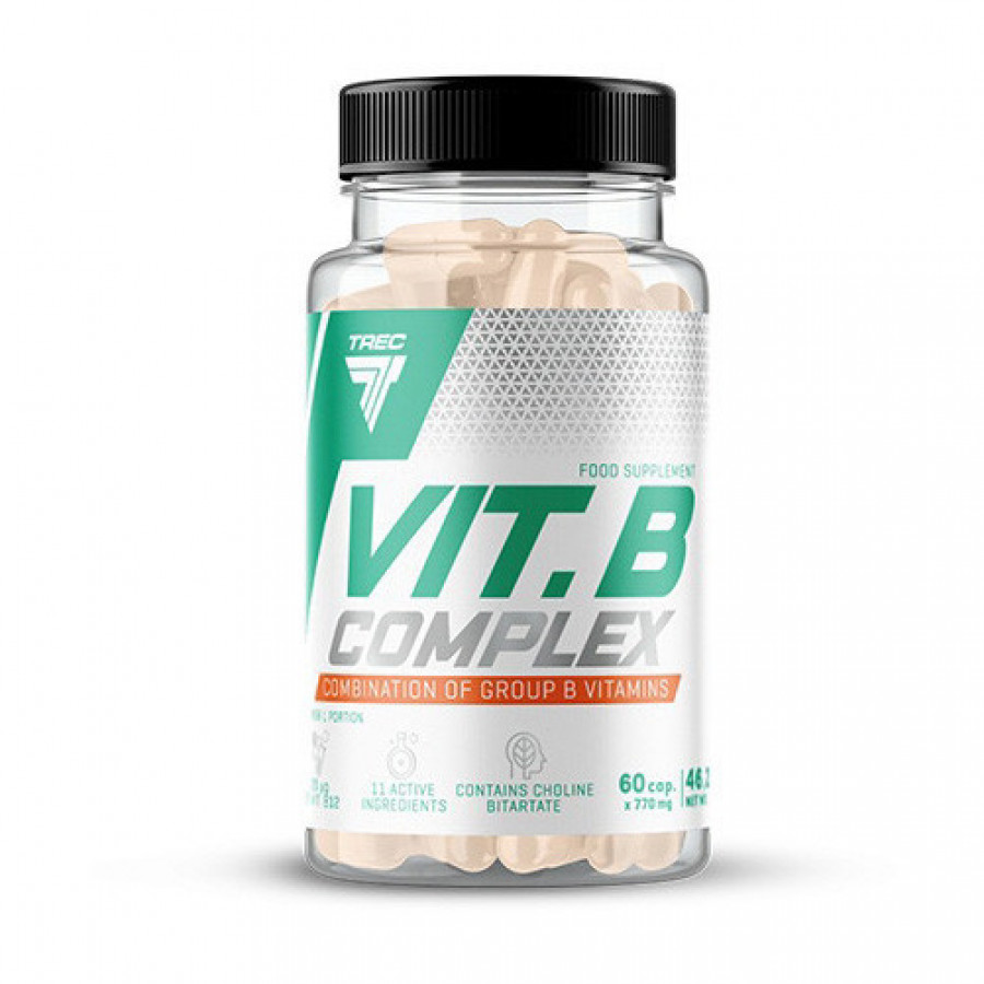 Комплекс витаминов группы B "Vit. B Complex" TREC nutrition, 60 капсул