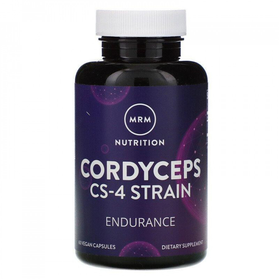 Кордицепс "Cordyceps CS-4 Strain" MRM, Nutrition 750 мг, 60 капсул