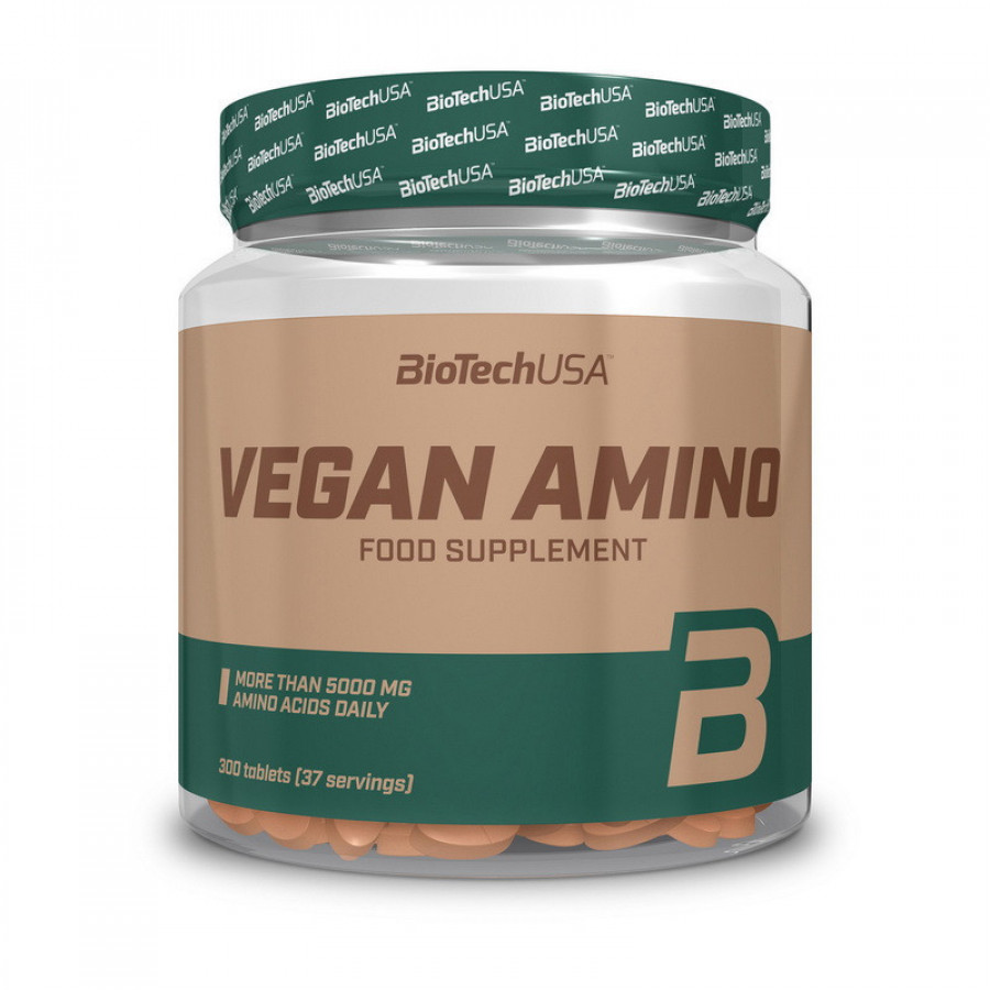 Вегетарианские аминокислоты "Vegan Amino", BioTech, 300 таблеток
