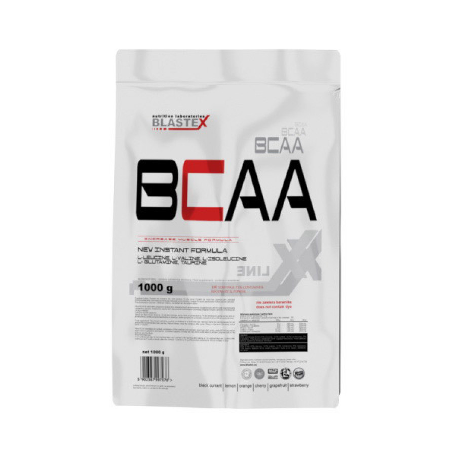 Аминокислоты BCAA, BLASTEX, ассортимент вкусов, 1000 г