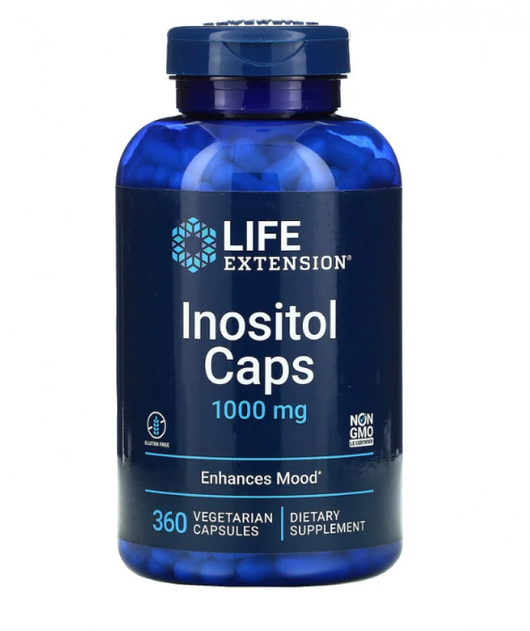 Инозитол Life Extension (Inositol) 1000 мг 360 капсул