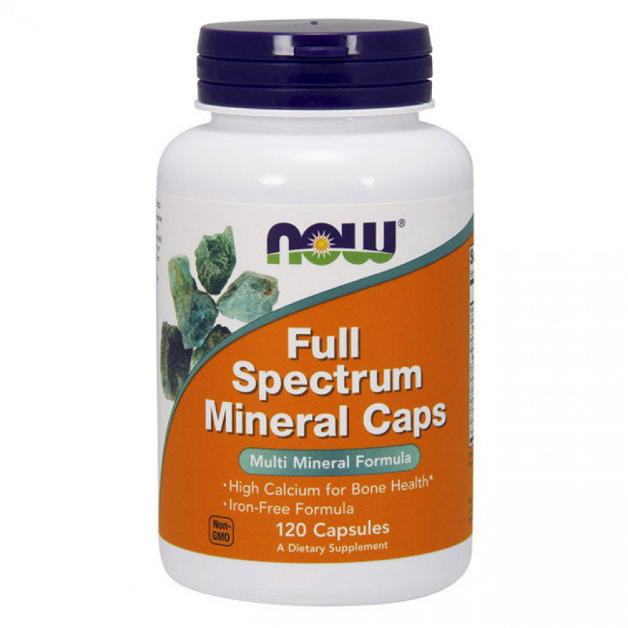 Мультиминеральный комплекс "Full Spectrum Minerals Caps" Now Foods, 120 капсул
