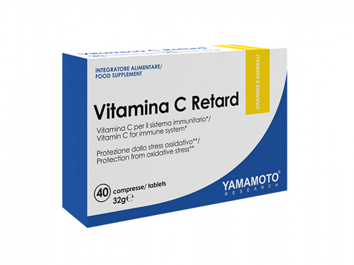 Уценка: Витамин C, Yamamoto Nutrition, 500 мг, 40 таблеток (срок до 05/2021)