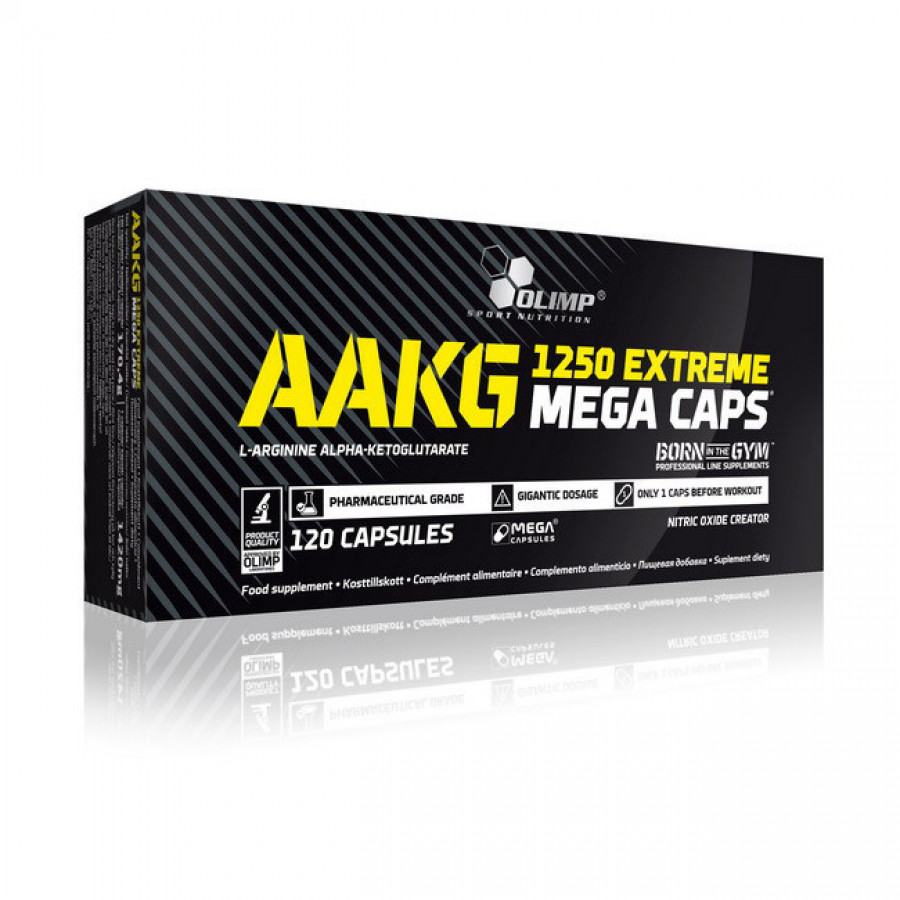 AAKG 1250 Extreme Mega Caps, OLIMP,  120 капсул